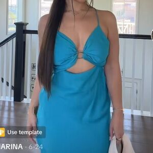 Zara - Open Ring Dress